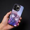 Anime O-Oshi No Ko Phone Case For iPhone17, 16,15,14,13,12 Pro Max Black Candy Matte Shockproof Cover