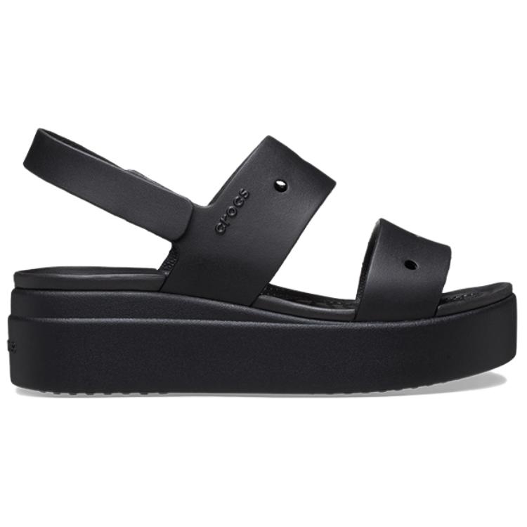 Crocs Brooklyn Beach Sandals Women's Black