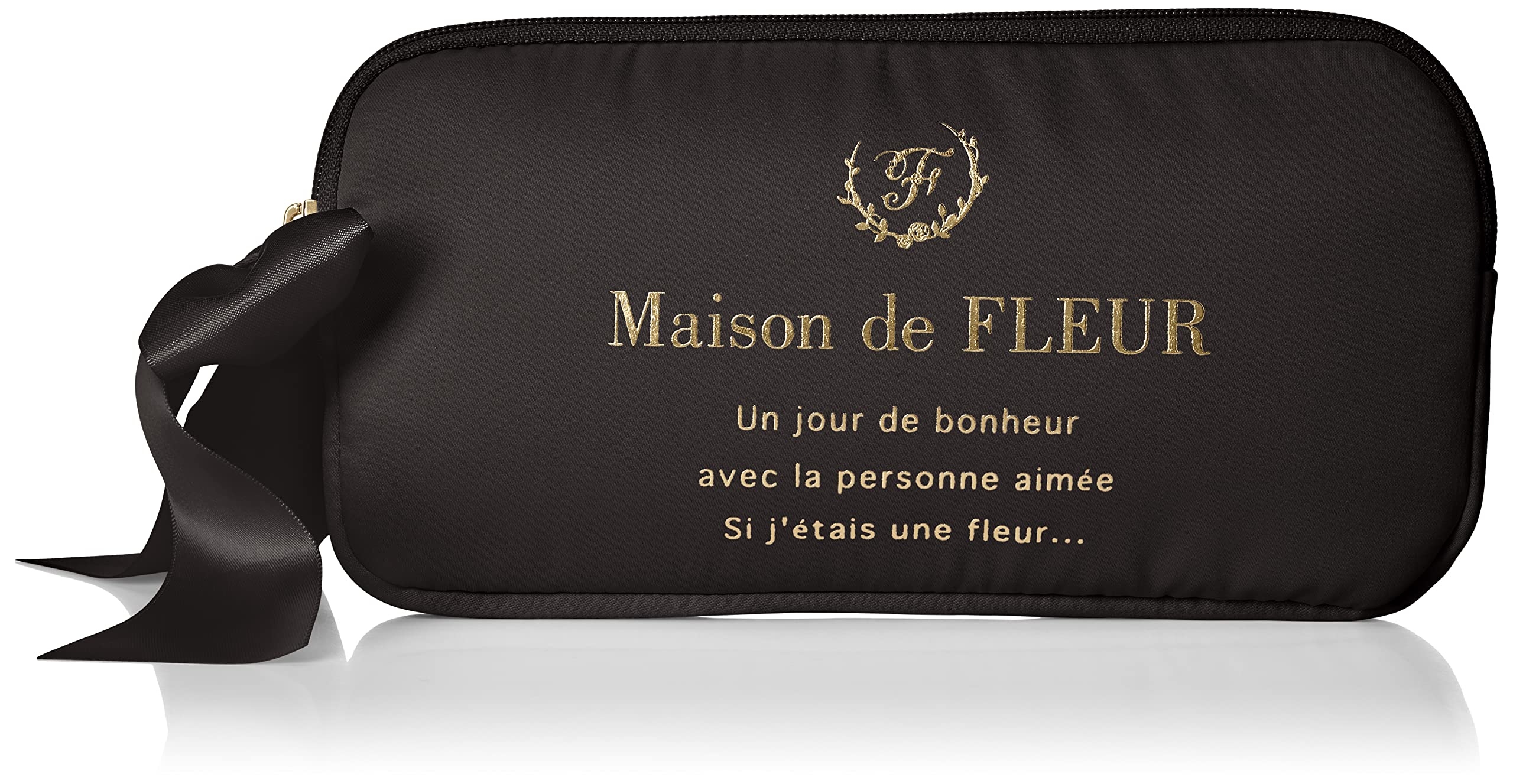 Maison de Fleur Brand Logo Satin Case for Switch Lite, Women s, Black