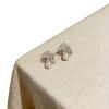 Atmosphere Hollow Rose Pearl Stud Earrings Niche Light Luxury Design High Sense Versatile Exquisite Earrings Earrings