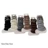 Kawaii High Elastic Kids Leg Warmers Bow Trim Sweet Style Lolita Style Socks Knitted Long Stockings Children Wear