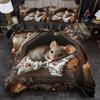 Schattig Gezellig Muis Beddengoed Set Dierenvriend Dekbedovertrek, Moderne Bedsprei Huisdecoratie Enkele Dubbele Queen King Volledige Maten Bedden