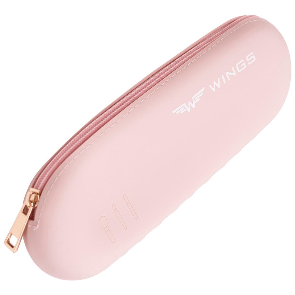 Silicone Travel Case for Brushes Pink