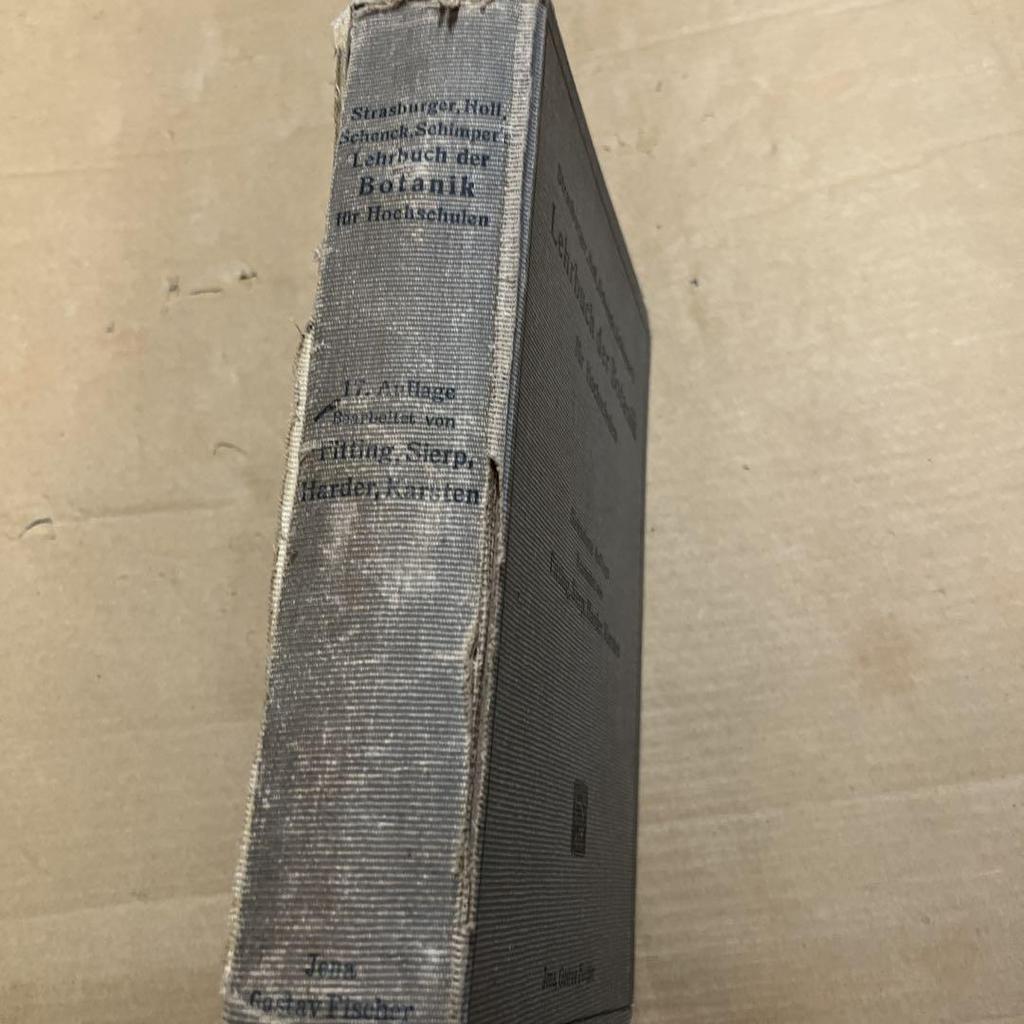 [USED] Botany Textbook German Edition English
