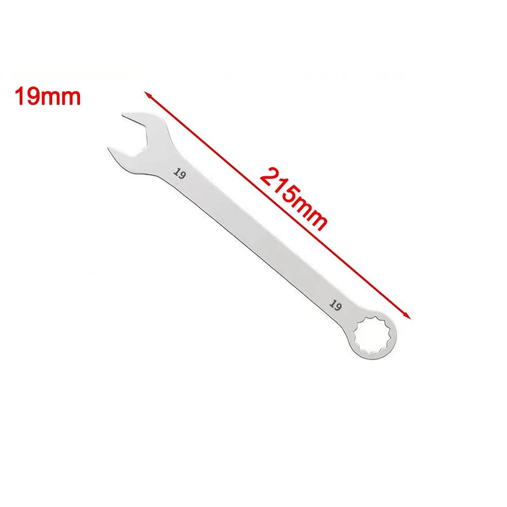 Rust-proof Wrench For Home Tool Dual-purpose Tool Open-end Wrench Easy To Carry Reduces User Fatigue Slim Profile