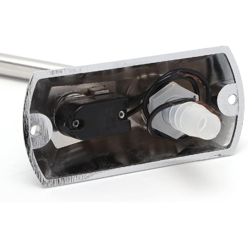 12V Cold Water Tap,Built In 12V Toggle On Faucet,12V Camping Wasserhahn Rv Water Tank,Tap 12V,Ship Yacht Parts,12V Electric Faucet Tap for 10mm 0.4in