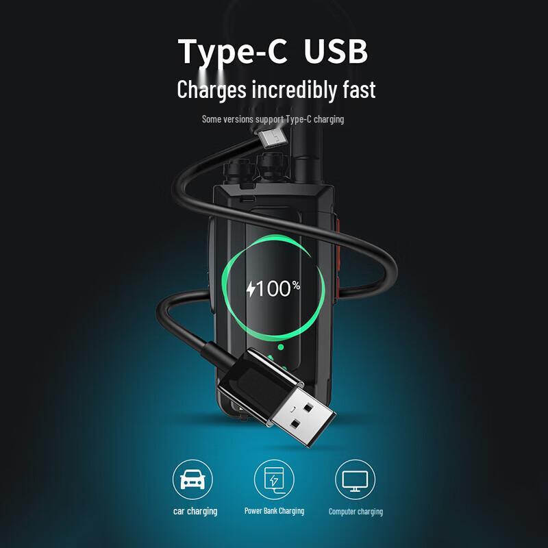 Ouxing NEX1.0 Long-Range 5W Walkie-Talkie (Dual Pack) (CN version)