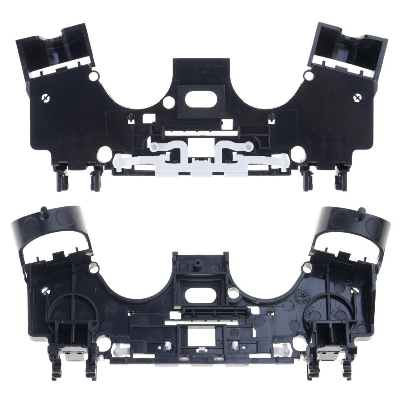 Precised Controller Middle Frame Housing Replacement Part for P4 Generation 2.0 Gamepad Handle Stand Black