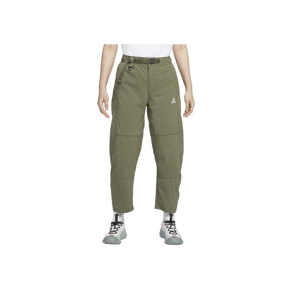 Nike ACG Casual Fashion Simple Versatile Knitted Sports Pants Women Pants Green HJ0244-222