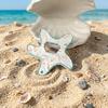Beach Theme Five-pointed Star Bottle Opener 3D Embossed Ocean Style Decoration  Gift Giving