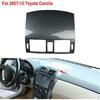 Tekstura włókna węglowego Osłona wylotu powietrza konsoli środkowej Pasuje do Toyota Corolla 2007 2008 2009 2010 2011 2012 2013