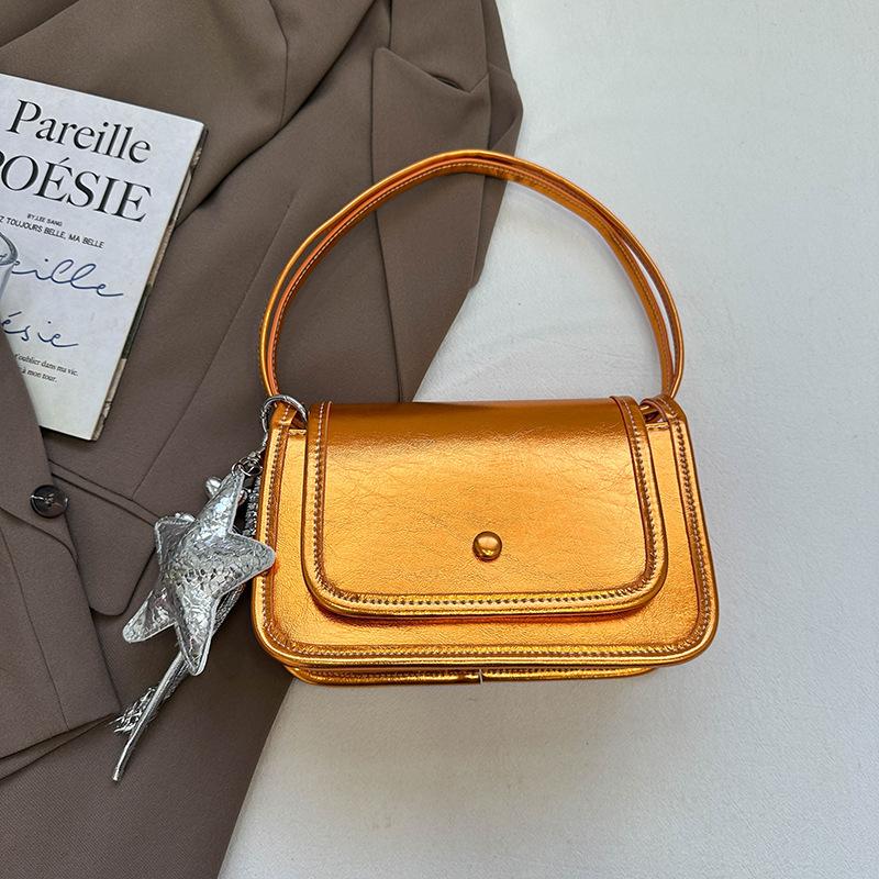 Modische, lässige, einfache und kleine quadratische Damenhandtasche, modische und stilvolle Single-Shoulder-Crossbody-Damenhandtasche