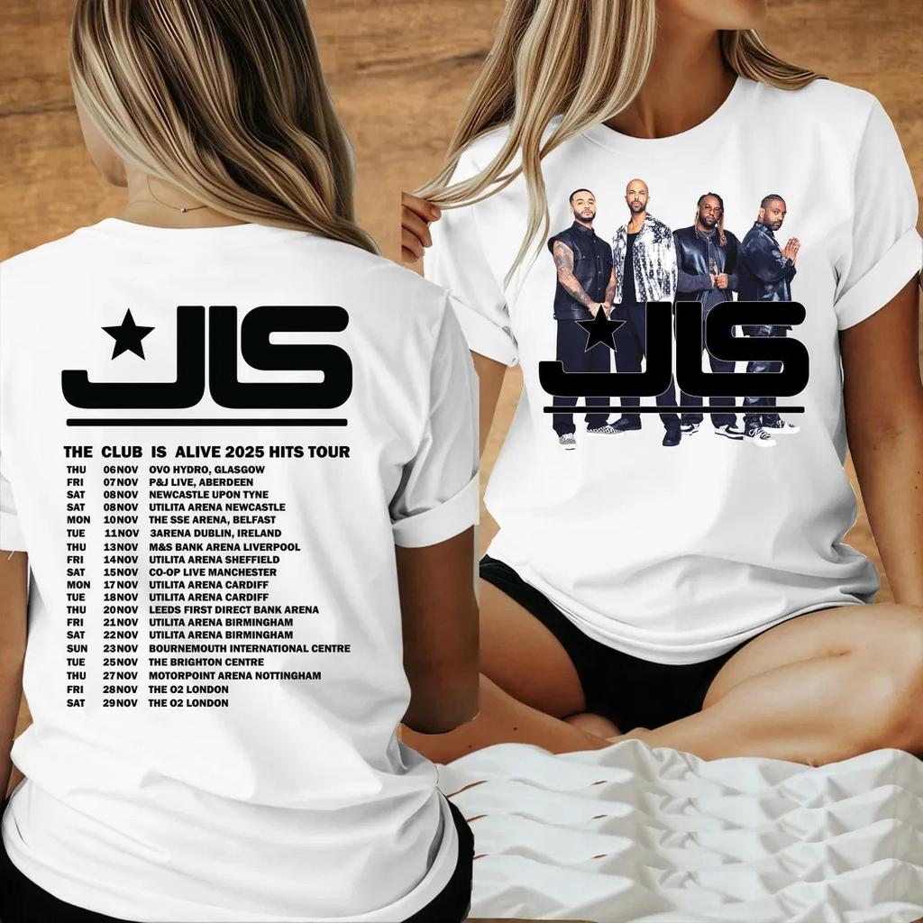 JLS The Club is Alive Concert Tshirt JLS Concert Tour 2026 Tshirt All Size S-5X