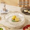 Ru Han Light Luxury Glacier Flower Fruit Plate