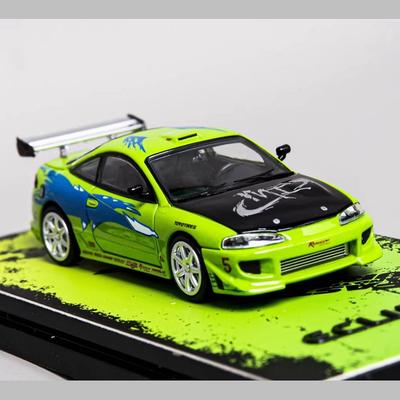 TSD1:64 Alloy Sports Car Model Eclipse Eclipse Rapid Movie Modified Version for Mitsubishi