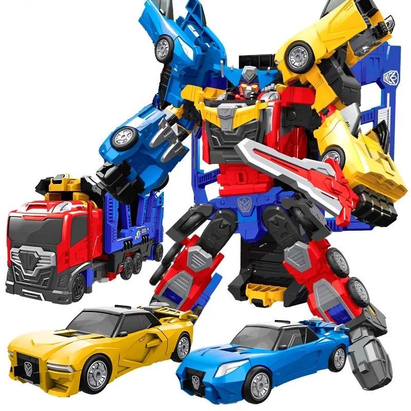 

3 В 1 Carbot Гігантський Навантажувач Трансформер Робот в Машину Фігурки Дії Деформована Машинка Іграшка для Дітей Подарунок
