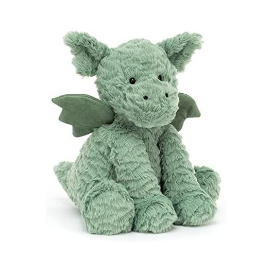 JELLYCAT Fuddlewuddle Dragon Medium(FW6DG) Dragon Stuffed Toy