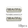 DIY Vintage Gold Inspirational Word Tag Pendant for Jewelry Making