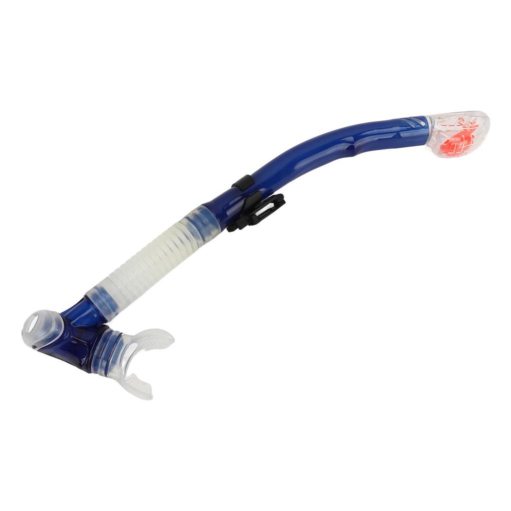Dry Snorkel Tube PVC Silicone Easy Breath Lightweight Swimming Snorkel Tube for Diving Enthusiast