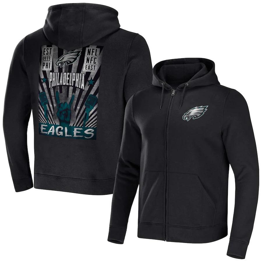 American Football Philadelphia Eagles Hoodie Casual Sports European Size Men's Sweater