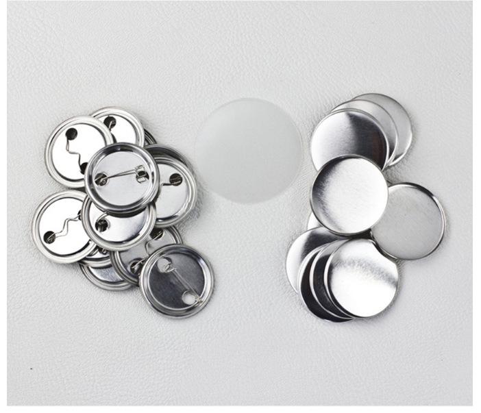 Mașină de insignă rotativă complet metalică de 58 mm cu matrițe - Set de insigne DIY