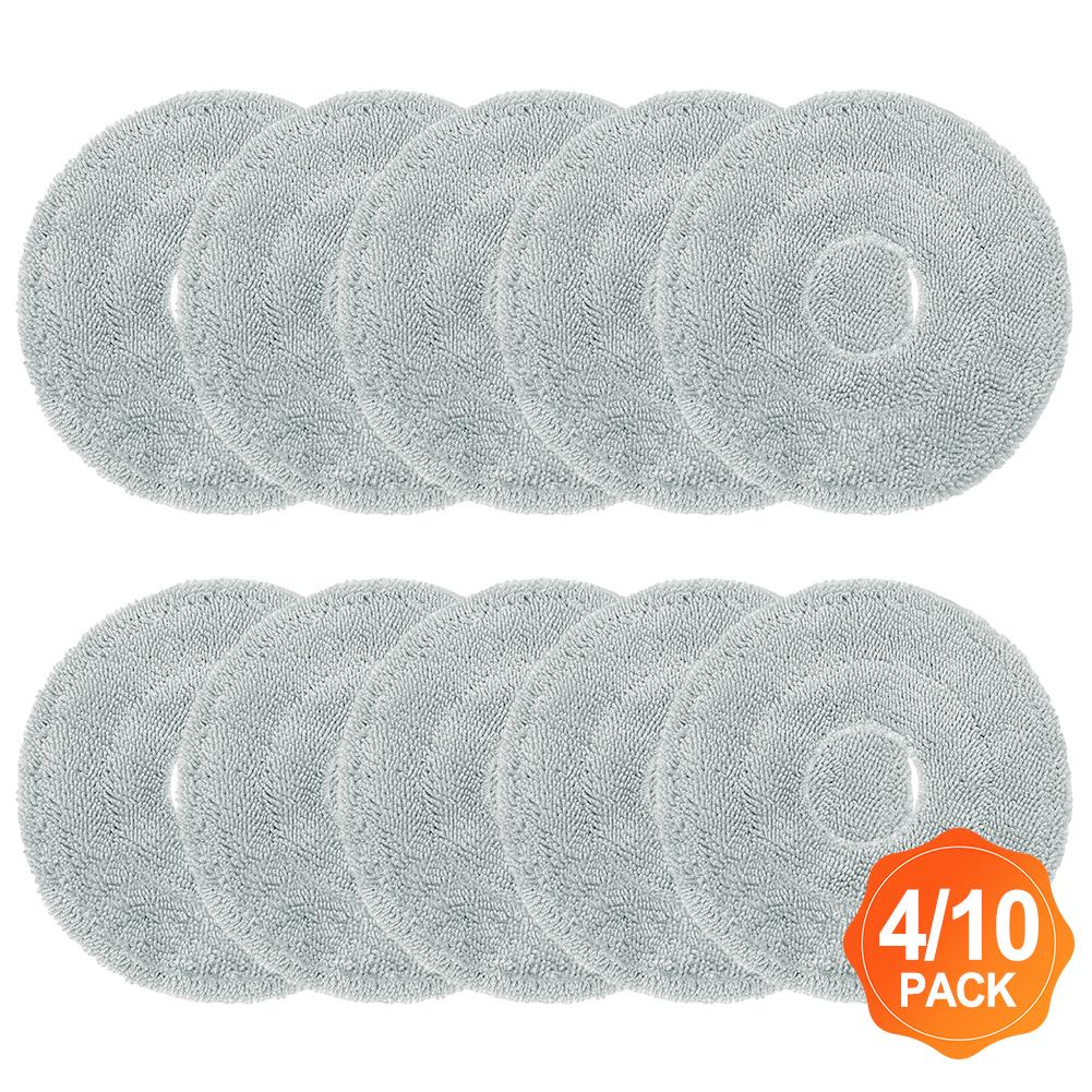 4/10pcs Mop Pad For JONR For P20 Pro Replacement Mop Robot Vacuum Mop Cleaning Tools Vacuum Cleaner  Parts Cleaning Pad