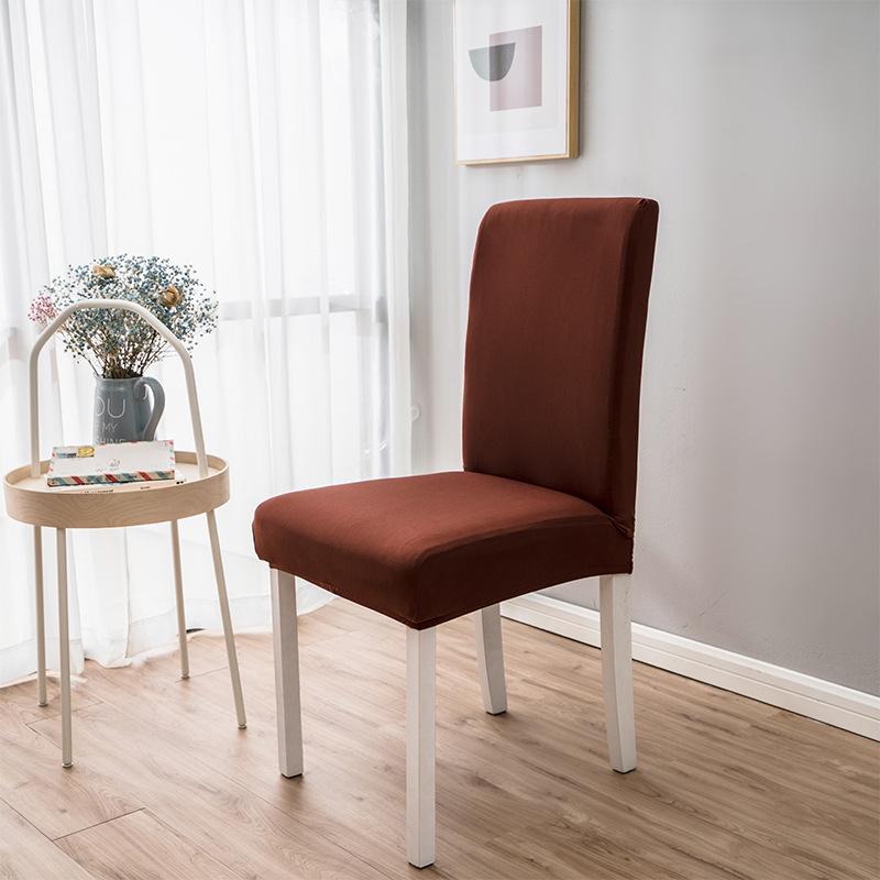 Solid Color Chair Cover Spandex Stretch Slipcovers Chair Chair Covers For Kitchen Dining Room Kitchen Wedding Banquet