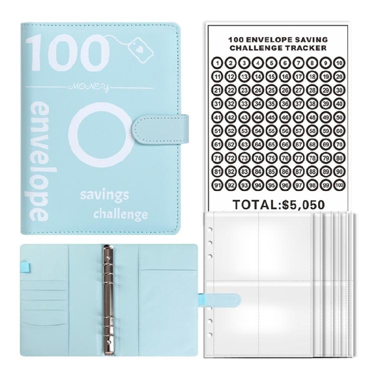 Refillable Budget Binder 6-rings Budget Binder Planner Journal for Budgeting 1 синий 1240₽