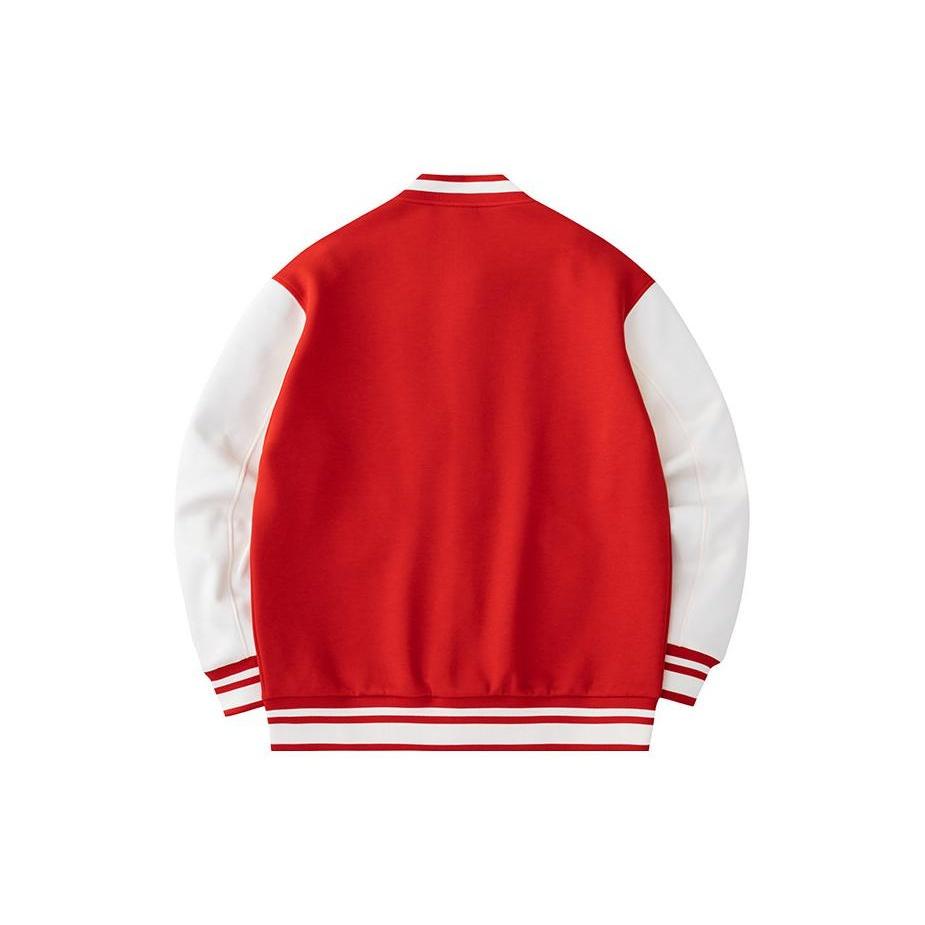 Anta Lifestyle Collection Sports Lifestyle Collection Baseball Jacket Unisex Rich Red 152418745S-1