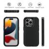 Military Grade Heavy Duty Armor OTT Phone BOX Case for IPhone 17 16 15 14 Plus 13 12 Pro Max Shockproof Belt Clip Holder Cover