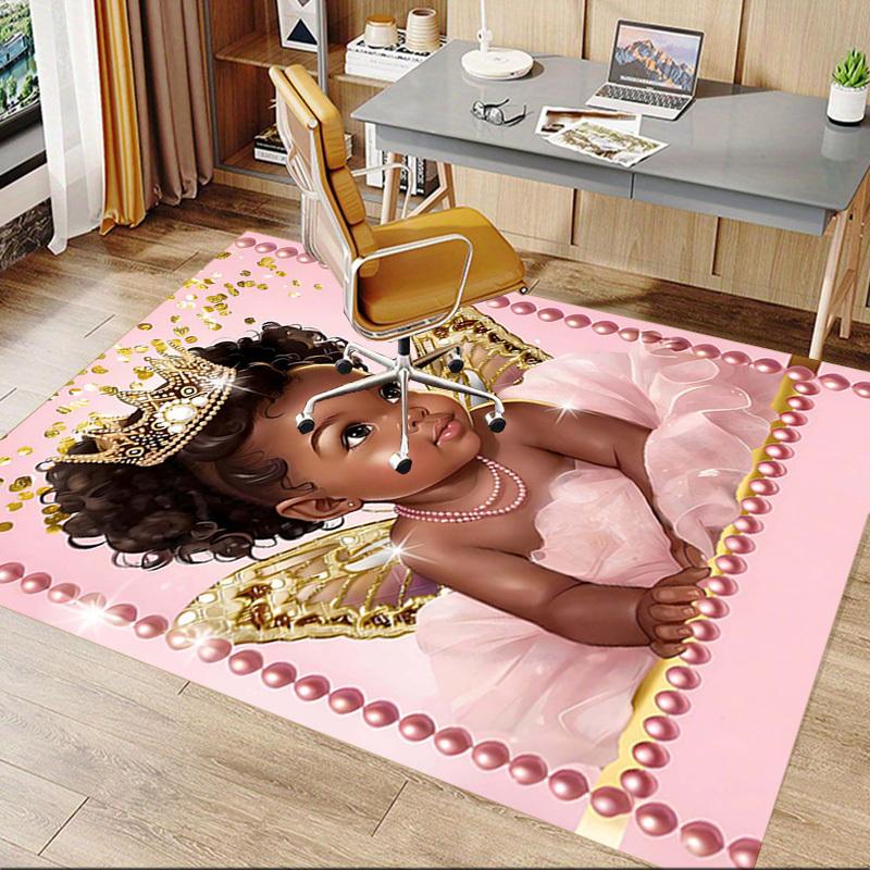 1PC Princess Butterfly Extra Large Non-Slip Floor carpet, Office, family, bedroom, Studio - Large Area RugJ0347