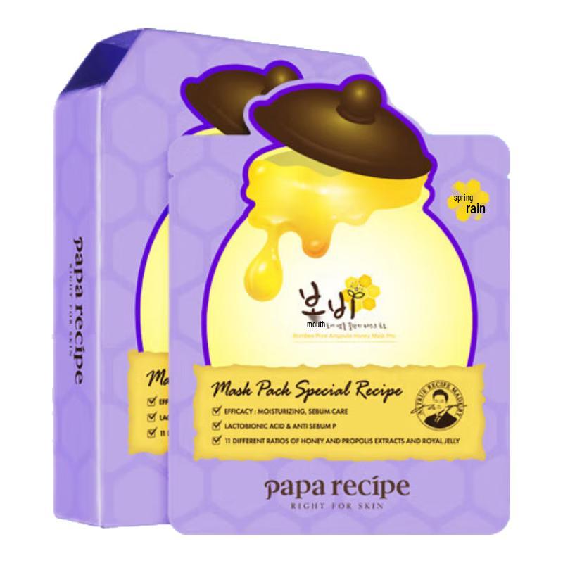 

Маска для лица Papa recipe Медовая тканевая маска