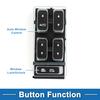 Power Window Switch No.5W1Z14529BA Window Control Switch for Lincoln Town Car 2003-2008 Black