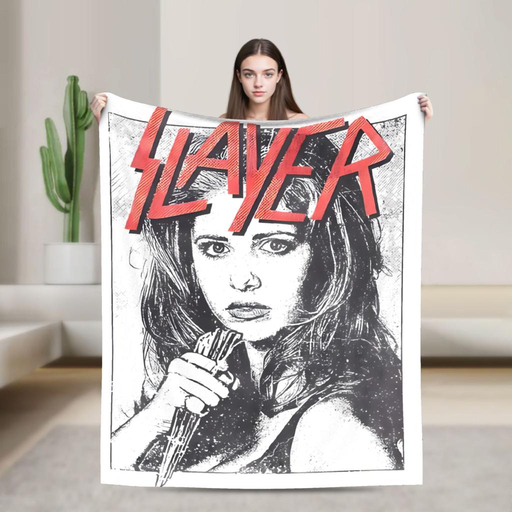 Buffy the Vampire Slayer Movie Blankets Flannel Ultra-Soft Throw Blanket for Bedding Couch Bedroom Quilt