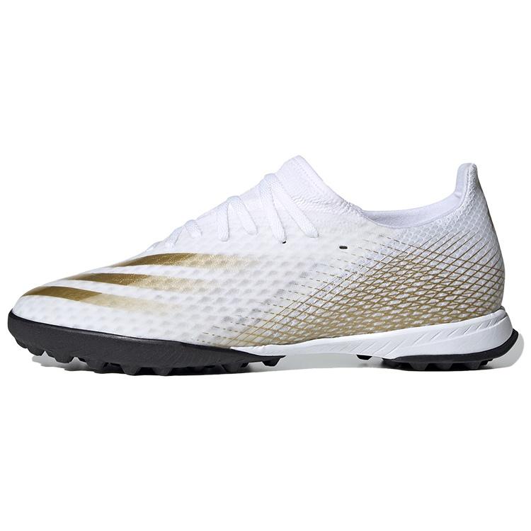 adidas X Ghosted.3 TF White Metallic Gold Melange Men s EG8199 EU 44⅔