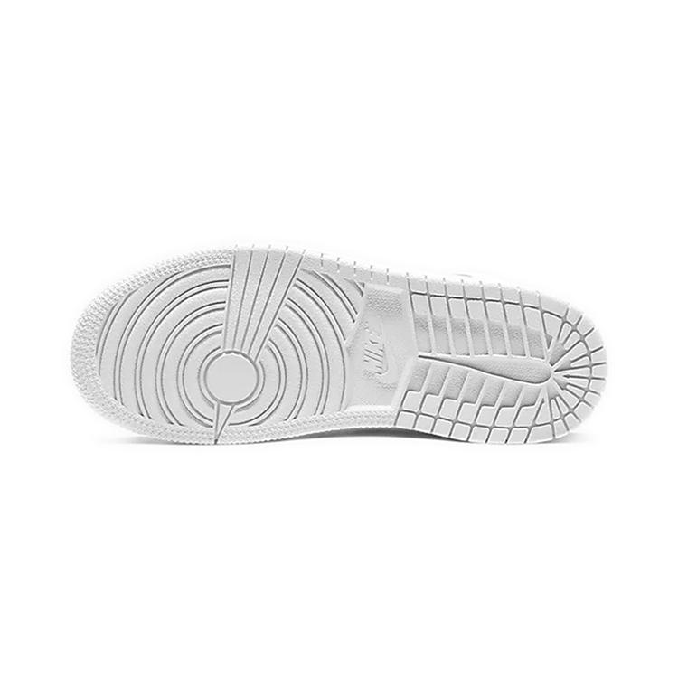 new Jordan 1 Mid PS Triple White 2020