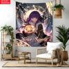 Frieren Custom Name Tapestry Personalized Wall Art Hanging Bohemian Home Decor for Bedroom Dorm Living Room