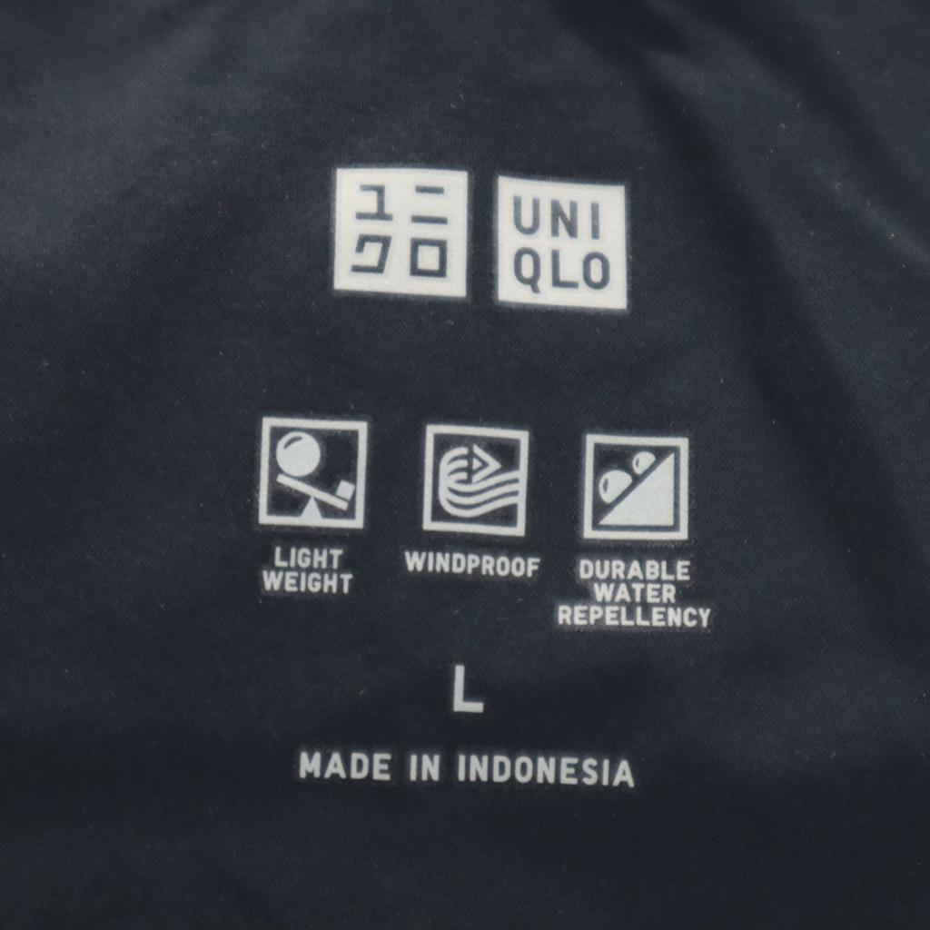 UNIQLO seamless down parka L Navy Women Used