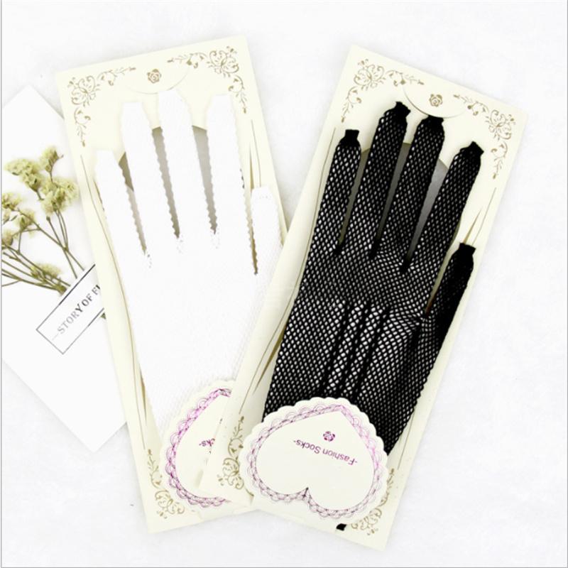 Women Summer Uv-Proof Driving Gloves Mesh Fishnet Gloves Mesh Solid Thin Summer Women Gloves Mitten Animals Gloves Woman