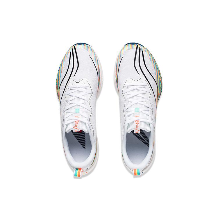 Li Ning Red Hare 6 Pro Versatile Abrasion Resistant Breathable Rebound Low top Running Shoes Men's White ARMT013-16