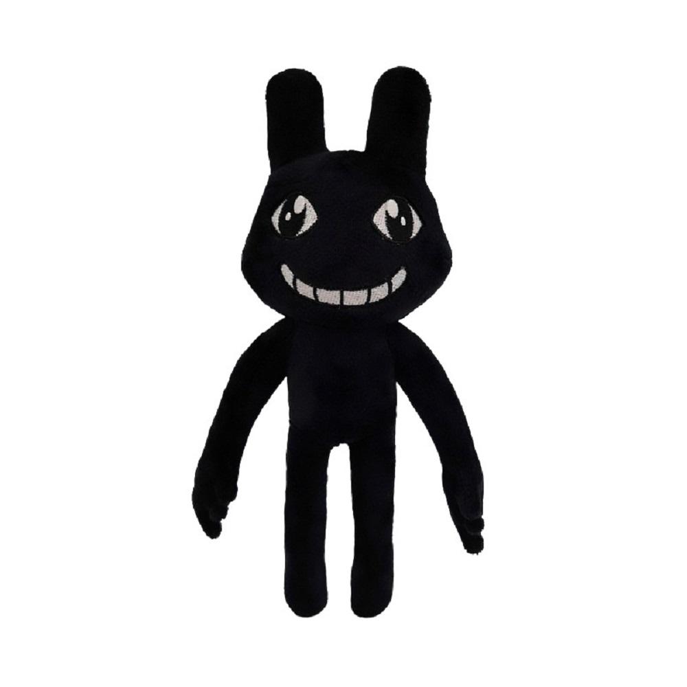 25cm Horror Tierarztpraxis Plüschtier Blauer Hund Weiche Stoffpuppe Cartoon-Figur Sammlerstück Für Erwachsene Fans Heimdekoration Kuscheliges Geschenk