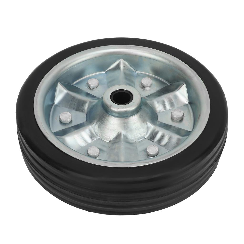 8in Trailer Jack Universal Wheel 1500lbs Rotating Support Rugged Durable Replacement Wheel for Lawnmowers Utility Carts