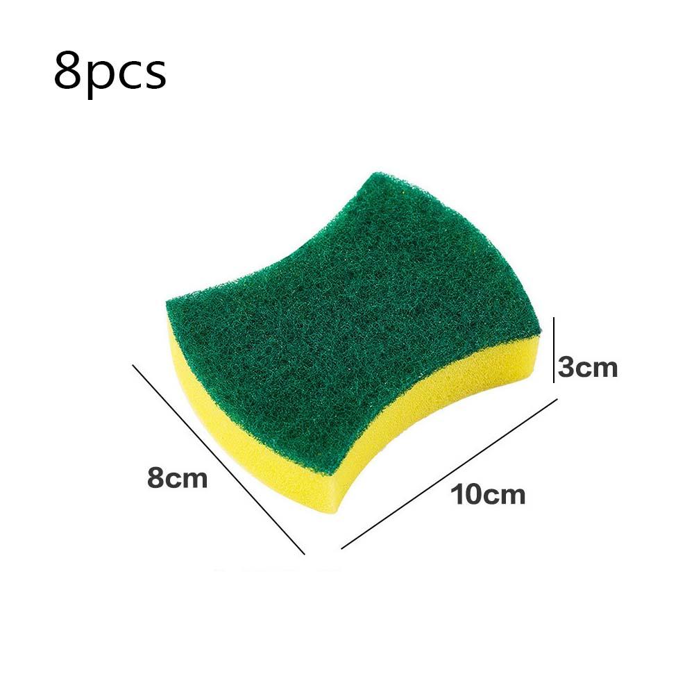 New Multi-Purpose Cleaning Sponges Double-Sided Scouring Pad for Home Dishes Kitchen Durable Scratch-Resistant Super Absorbent