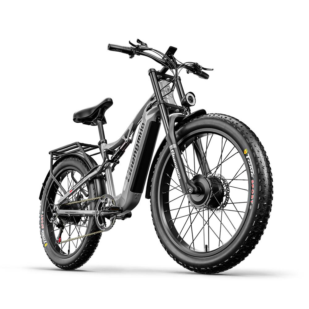 Shengmilo S600 Electric Bicycle 2000W Dual Motor 48V17.5AH Electric Bike 26 Inch Fat Tires E-Bike For Adult Mountain Ebike