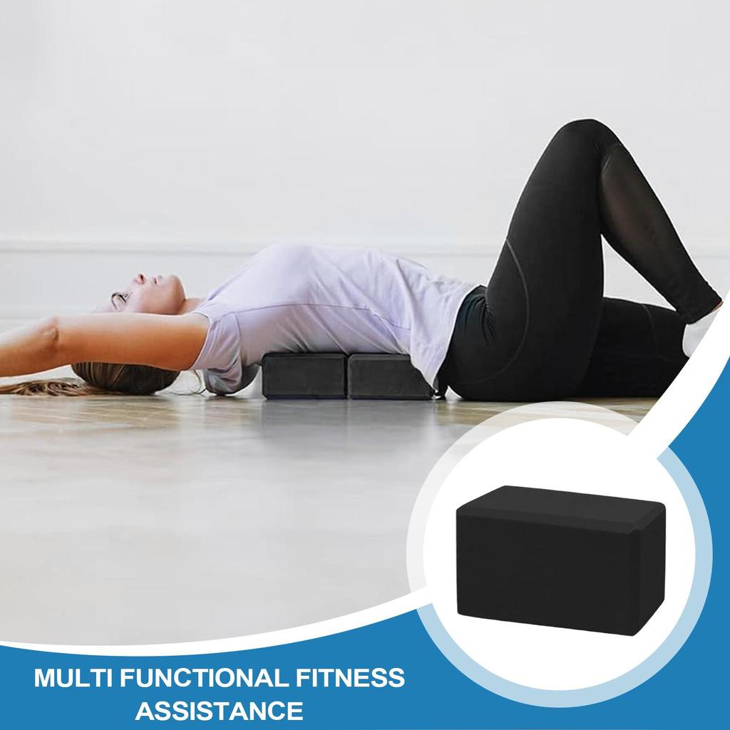 Yoga Building Blocks Cubes Pilates Bricks Reinforcement Mats Sports Supplies Exercise Home Exercise Equipment Fitness EVA