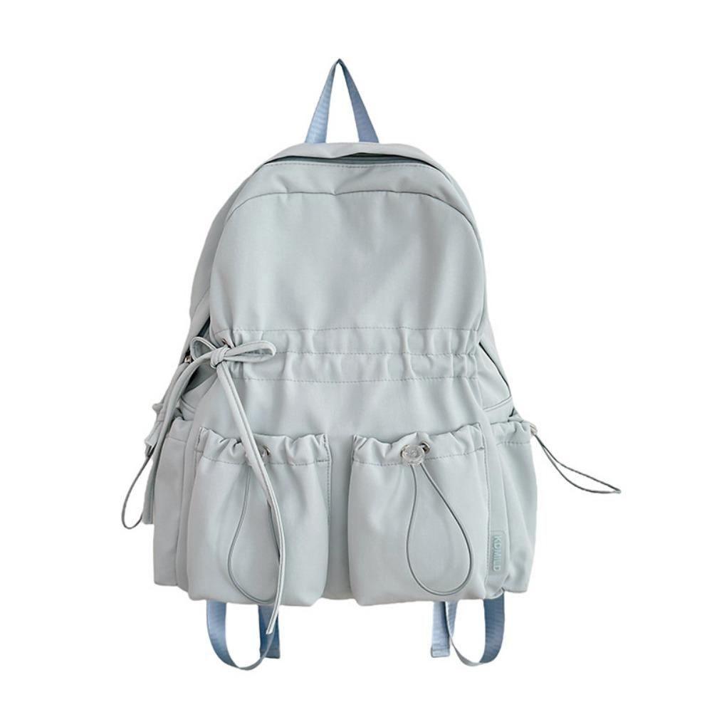 

Adjustable Straps College Student Backpack Waterproof Cartoon Shoulder Bag Children синій