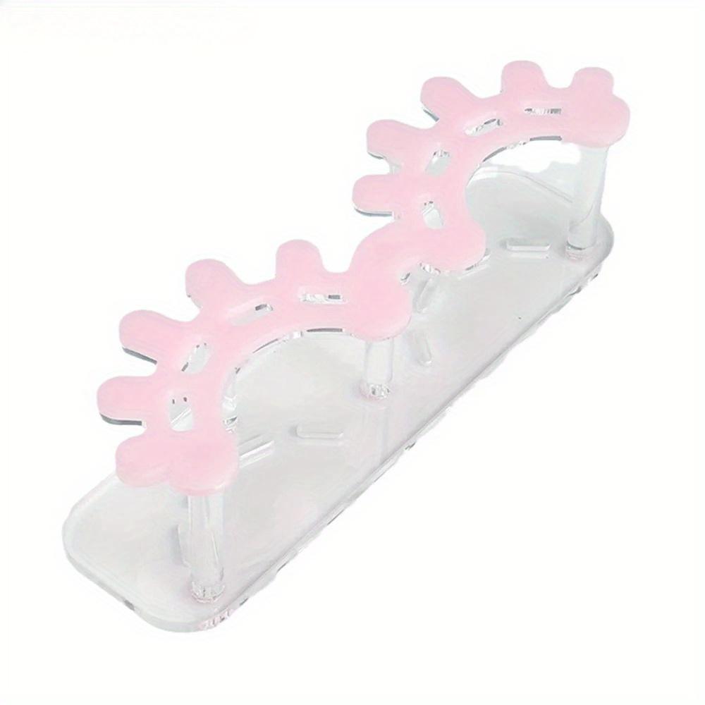 Pink Hold Tweezers Lash Tools Eyelash Holder for Eyelash Extension Lash Tile Eyelash Shape Tweezers Holder