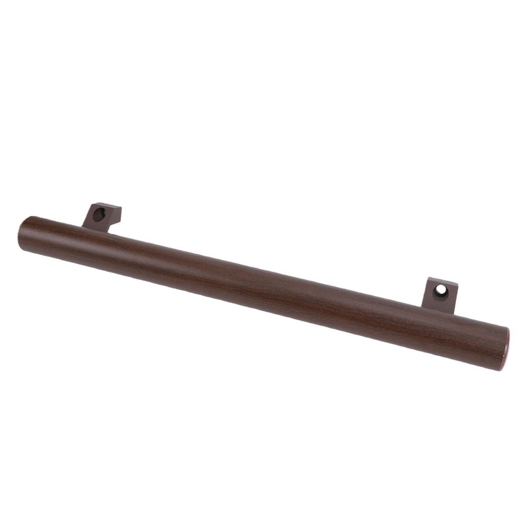 Grab   for Shower Aluminum Alloy 18.9 Inch Anti Slip   Shower Handle for Bathroom Walnut Color