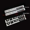 2Pcs Best V8 BITURBO 4MATIC AMG Car Fender Emblem Sticker For Mercedes Benz AMG W117 W205 C63 E63 W212 W176 A45 GLA45