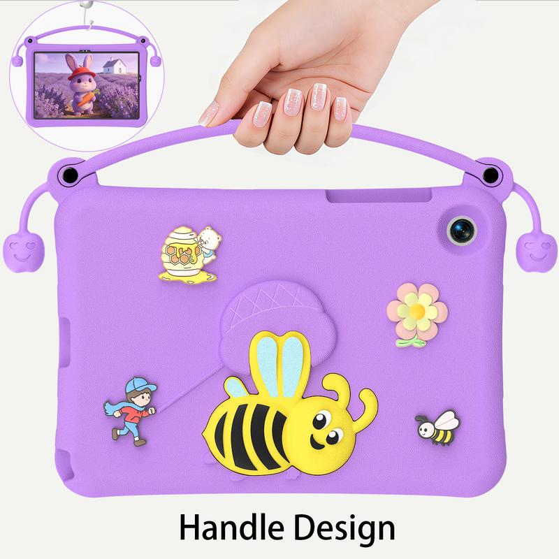 Étui pour Samsung Tab A11+ Plus 2026/ A9 Plus 11 pouces et Lenovo Tab One K9 M11 Idea 11" Durable Résistant aux Chocs Léger Poignée Support Mignon Protecteur
